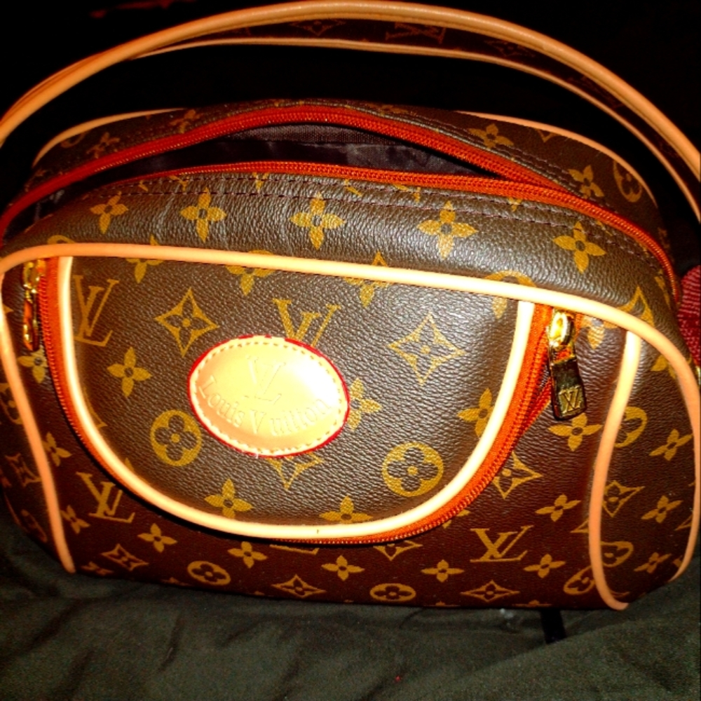 Brown & Tan Purse Bag